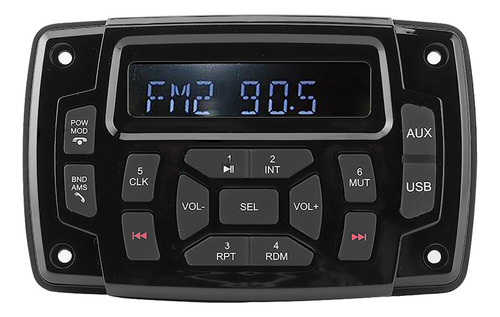 Radio Barco, Reproductor Mp3, 12 V, Receptor Estéreo Fm Am I