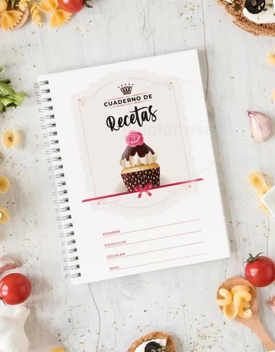 Cuaderno Recetas  MercadoLibre 📦