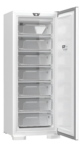 Freezer Vertical Congelados Briket Fv 6300 292 Litros Color Blanco