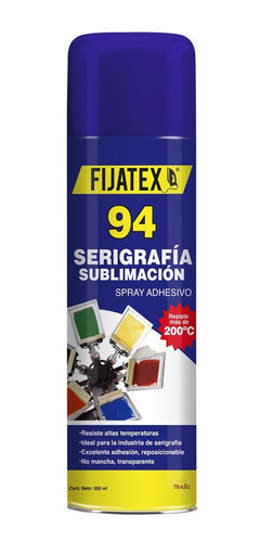 Serigrafia Sublimacion  (1pz)  Fijatex 94