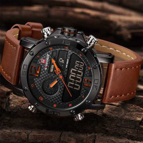 Reloj Naviforce Alarma Cronometro Colores