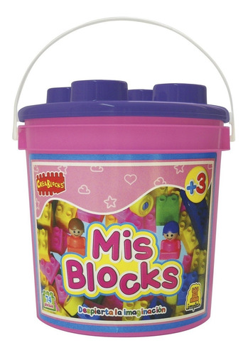 Mis Blocks Balde Nenas Creablocks Implás Ploppy 340177