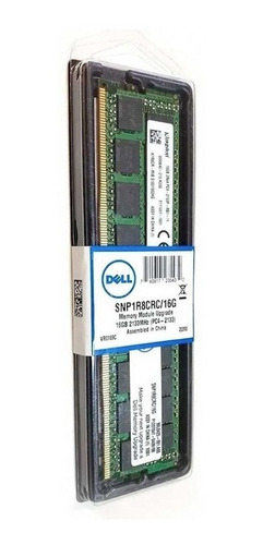 Memoria Dell 16gb Ddr3l 1600mhz Ecc Registrada Snp20d6fc/16g