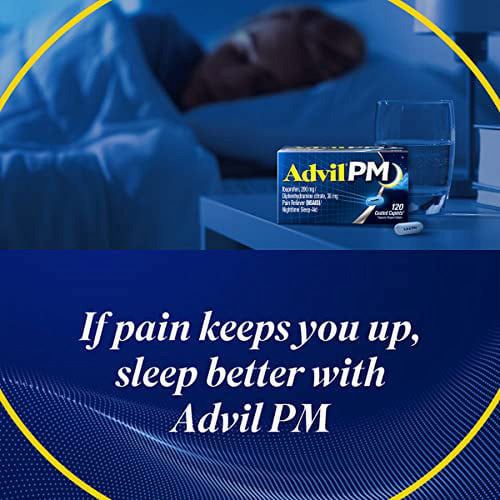 Advil Pm Ibuprofeno 200 Mg Con 40 Tabletas