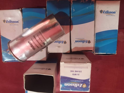 Imagen 2 de 2 de Capacitador De Marcha 25mfd 370-440v , Edisson