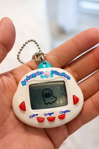ごっち中村様 Tamagotchi Rakuraku Dinokun Original Brinquedo Anos 90 Retrô