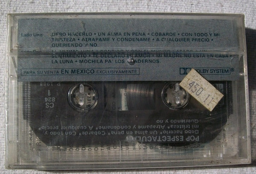 Pop Espectacular Casete Nuevo 1988 (lucia Mendez Juan Gabr) (Usado)