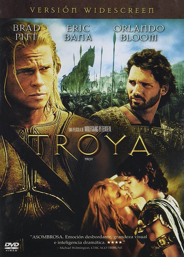 Troya Brad Pitt Pelicula Dvd