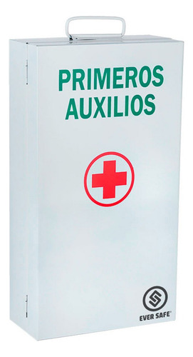 Botiquín Primeros Auxilios De Metal Eversafe 80 Apto Oficina