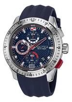 Comprar Reloj Nautica Napnsf108 Nst 101 De Silicona Gris\u002Fazul\u002Fazul P