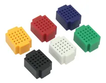 Comprar Kit 6 Protoboard 25 Puntos Colores Para Arduino Emakers  