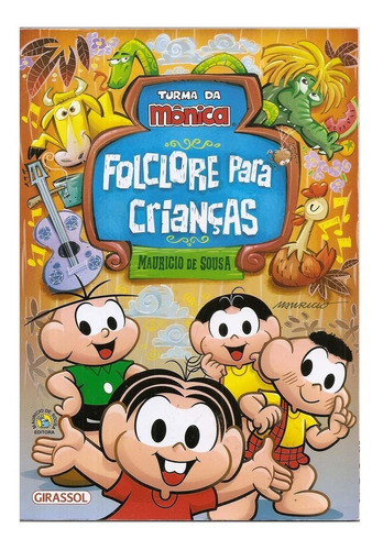 Livro Turma Da Mônica Folclore Para Crianças