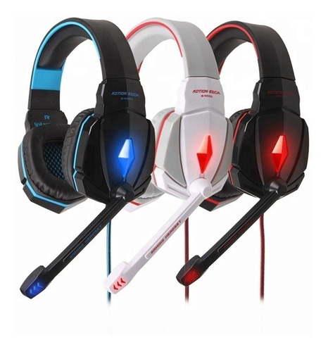 Auriculares Para Juegos Con Cable Usb G4000 Y Micrófono