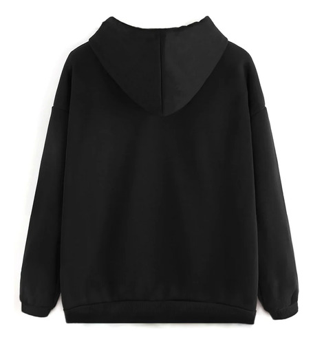 Buzo Hoodie Canguro Frizado Skull Clotex Estampado