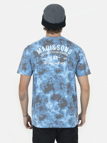 Polera Hombre 5p1772 Multicolor Maui And Sons