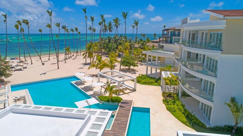 Imagen 1 de 12 de Apartamento En Venta En Punta Cana, 2 Habitaciones, Frente Al Mar, Playa Los Corales, Listo Para Mudarse, Con Linea Blanca
