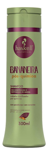 Shampoo Haskell Bananeira Reconstrução - 300ml