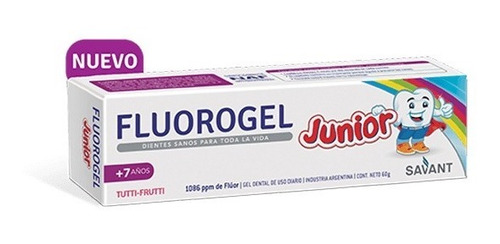 Imagen 2 de 3 de Fluorogel Original - Menta O Fruta Para Celiacos Sin Tacc