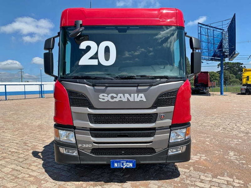 Scania P 320 8x2, 19/20, Carroceria De Madeira.