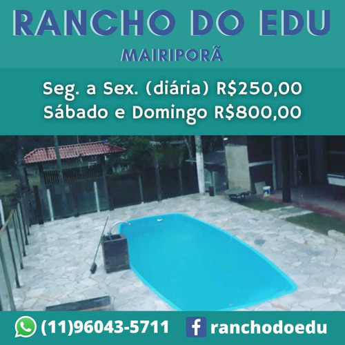 Rancho Do Edu Piscina 3 Quartos 3 Banheiros Mesa De Bilhar.
