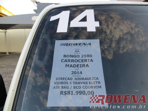 Imagem 10 de 14 de Kia Bongo Mod 2014 Carroceria Madeira Super Novo