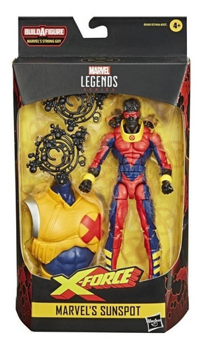 Boneco Marvel Legends Build A Figure Mancha Solar Hq E7456