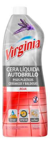 Virginia Cera Liquida Autobrillo Roja 900ml