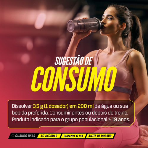 Creatina Juicy - 210g - Iridium Labs Sabor Lichia