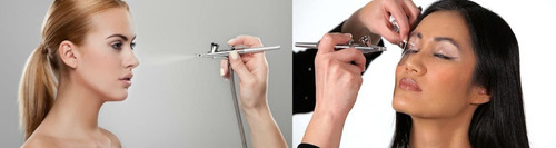 Kit Aerógrafo Maquillaje Multiusos Compresor Airbrush Art