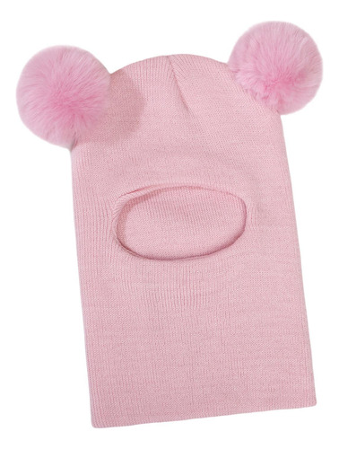 Gorro De Invierno Para Bebé Con Doble Pompón, Gorro Y