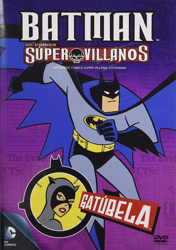 Batman Super Villanos Gatubela Dc Comics Pelicula Dvd