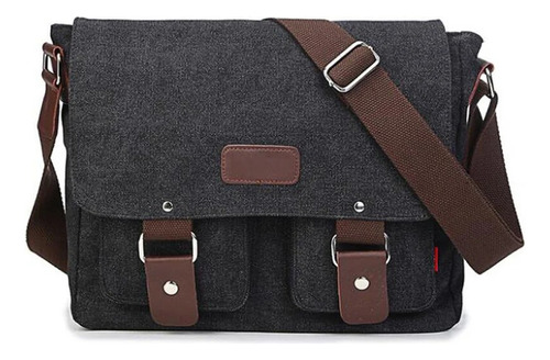 Bolso De Lona Para Hombre  Bandolera Casual Para Hombre  Bol