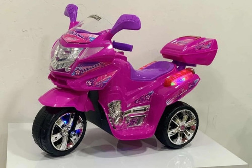 Moto Recargable Para Niños Con Luces, Bluetooth Y Usb - 2024