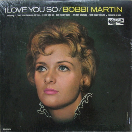 Bobbi Martin I Love You So Importado Lp Pvl