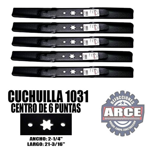 Cuchilla 1031 Mtd  942-04308 742-0616 112-0315