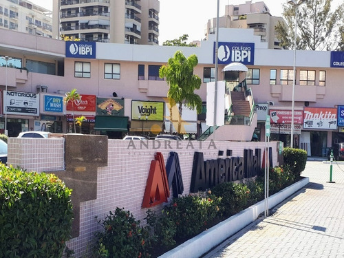 Imagem 2 de 17 de Av. Das Américas - Americas Mall - Venda Alugada Para Investidor!!! - Sqa0465m - 33508428