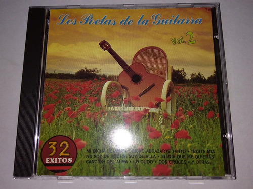 Poetas De La Guitarra Vol.2 Cd Nac Ed 1989 