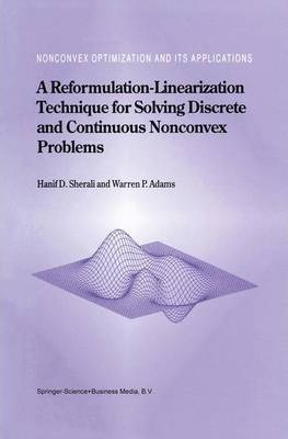 Libro A Reformulation-linearization Technique For Solving...