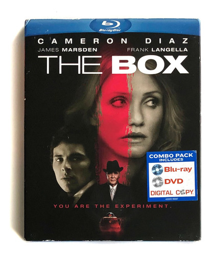 Blu-ray + Dvd The Box Película 2009 Cameron Diaz/ Excelente 