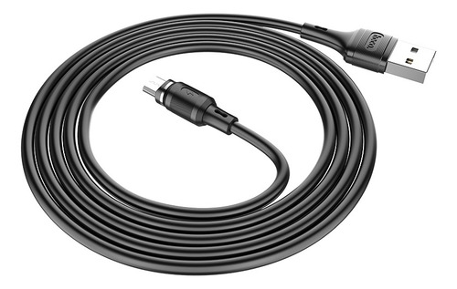 Cable Magnetico Usb A Pin V8 Metro De Largo Salida 5v-2.4a Color Negro