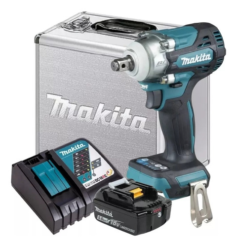 Chave De Impacto A Bateria 18v 5ah Dtw300 1/2 Makita Maleta