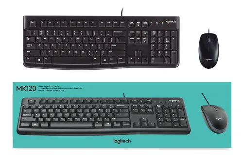 Logitech outlet mk120 especificaciones