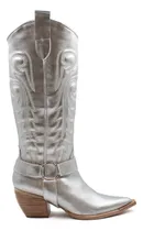 Comprar Botas De Mujer Texanas Caña Alta Cuero Vacuno Fiori Dakota