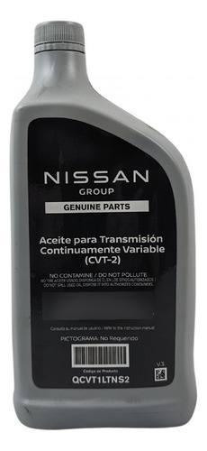 4 Lt Aceite Nissan Transmisión Cvt Sentra Se-r 2011