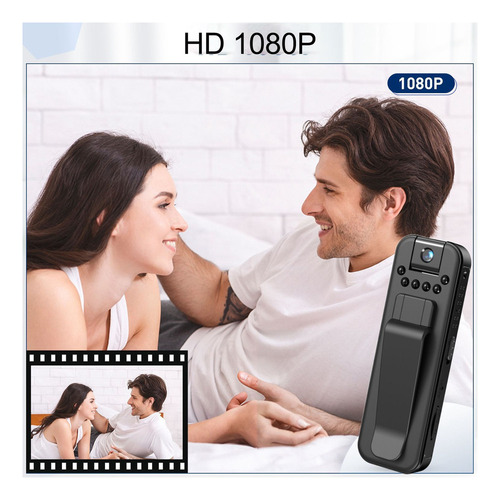 Cámara Portátil Con Clip Trasero L7 Recorder, Cuerpo Gran An