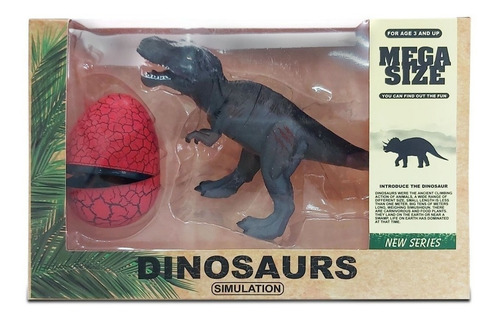 Imagen 2 de 2 de Dinosaurio Con Huevo T-rex 15cm 6388
