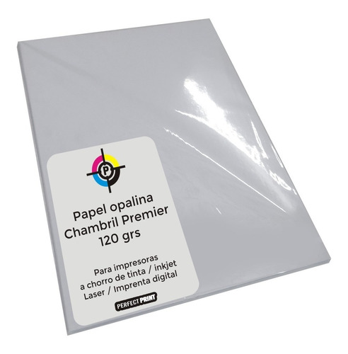 Papel Opalina 120 Grs A6 1000 Hojas Chambril Blanco