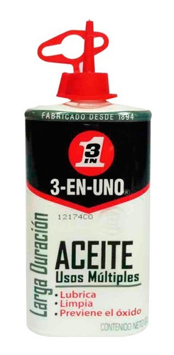 Aceite Lubricante 3 En 1 Multi-uso 90 Ml