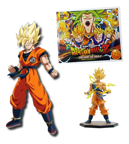 Álbum Dragón Ball + Figura Goku (pack De Regalo)