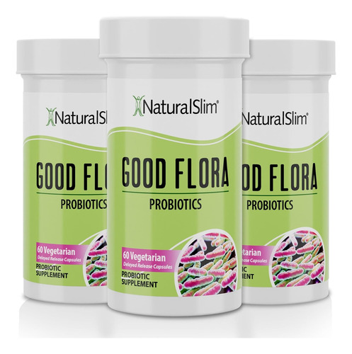 Good Flora Probióticos Natural Slim 60 Capsulas